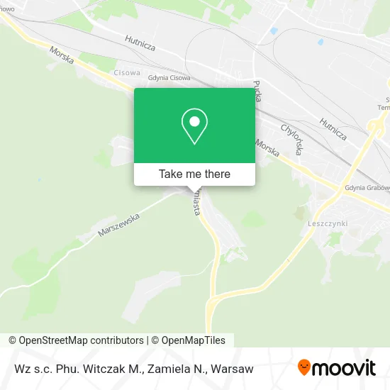 Карта Wz s.c. Phu. Witczak M., Zamiela N.