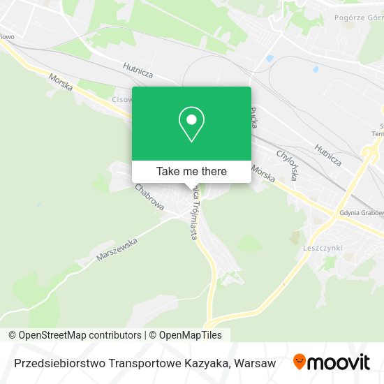 Przedsiebiorstwo Transportowe Kazyaka map