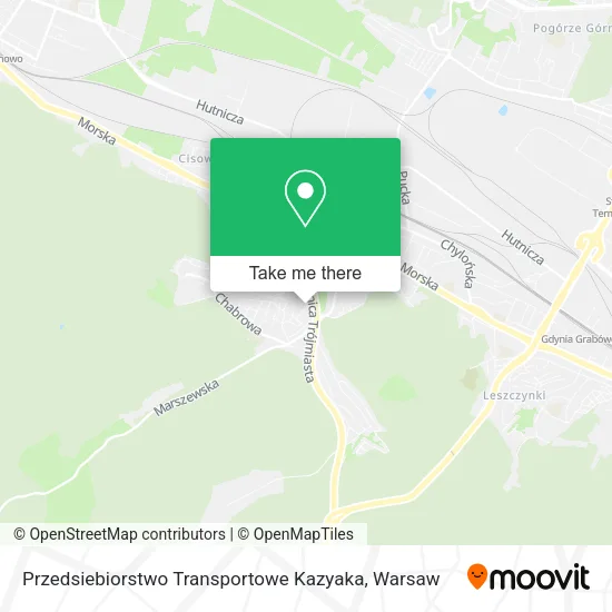 Карта Przedsiebiorstwo Transportowe Kazyaka