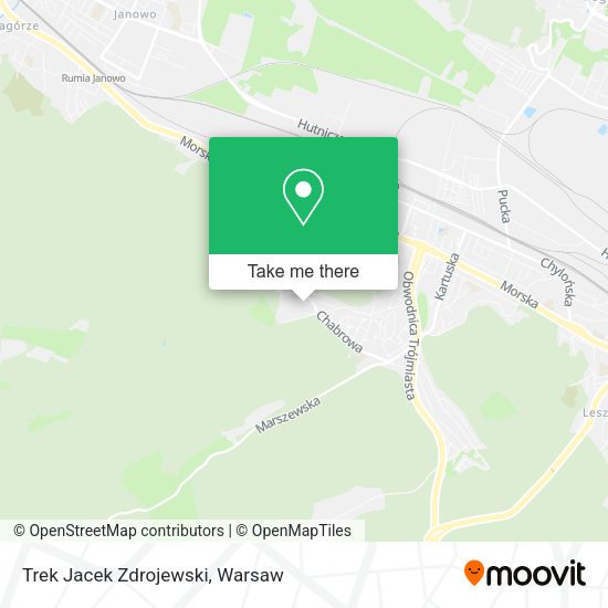 Trek Jacek Zdrojewski map