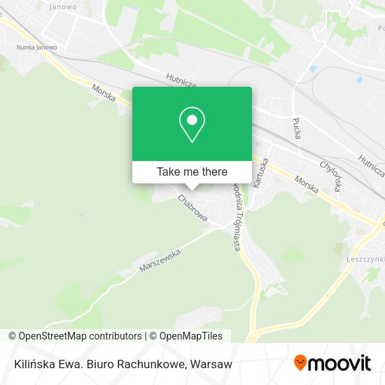 Kilińska Ewa. Biuro Rachunkowe map