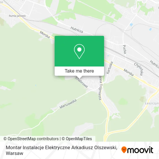 Карта Montar Instalacje Elektryczne Arkadiusz Olszewski