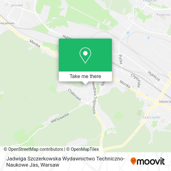 Jadwiga Szczerkowska Wydawnictwo Techniczno-Naukowe Jas map