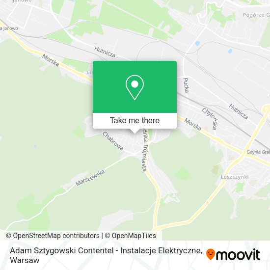 Adam Sztygowski Contentel - Instalacje Elektryczne map