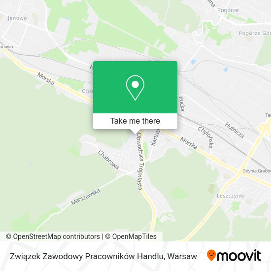 Związek Zawodowy Pracowników Handlu map