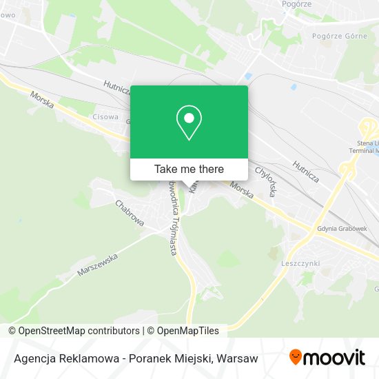 Agencja Reklamowa - Poranek Miejski map