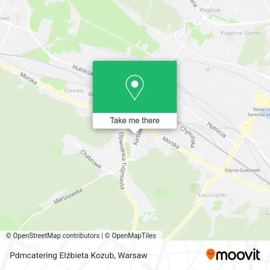 Карта Pdmcatering Elżbieta Kozub