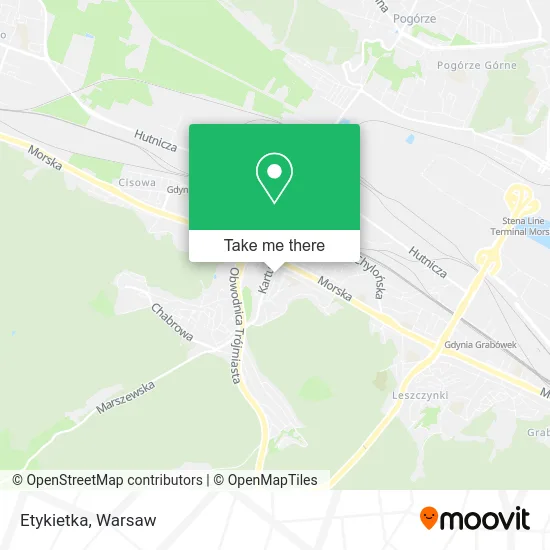 Карта Etykietka