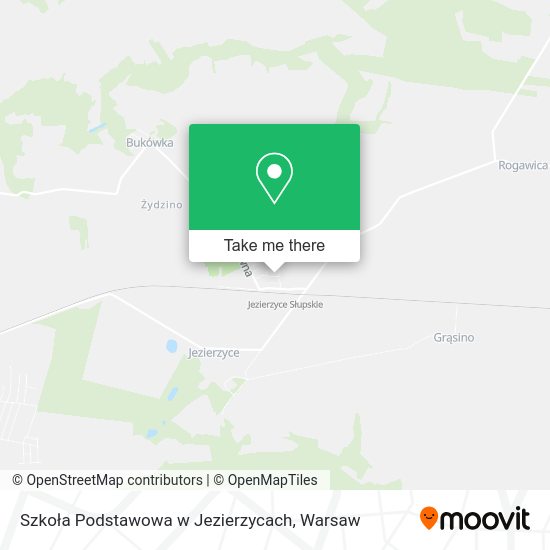 Szkoła Podstawowa w Jezierzycach map