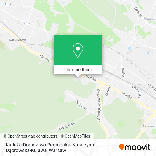 Kadeka Doradztwo Personalne Katarzyna Dąbrowska-Kujawa map