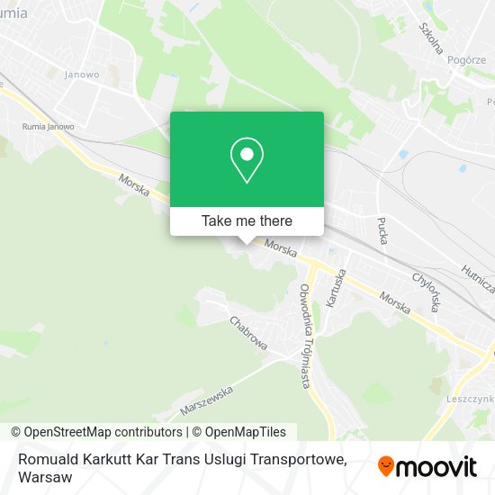 Romuald Karkutt Kar Trans Uslugi Transportowe map