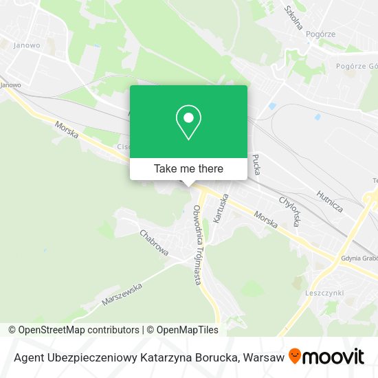 Agent Ubezpieczeniowy Katarzyna Borucka map