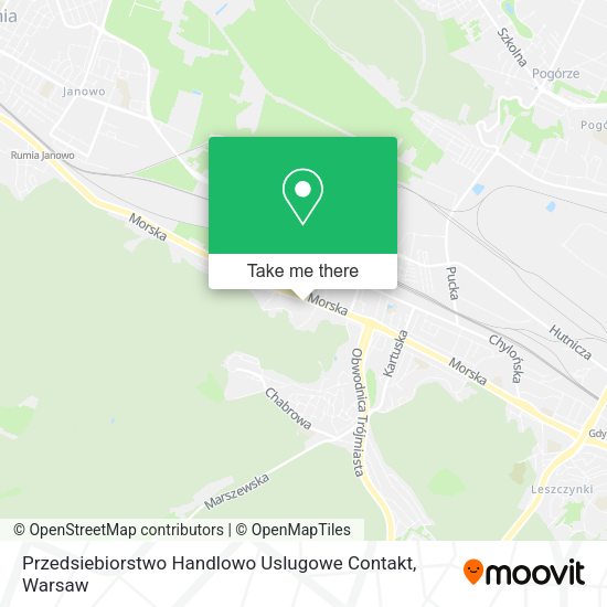 Przedsiebiorstwo Handlowo Uslugowe Contakt map