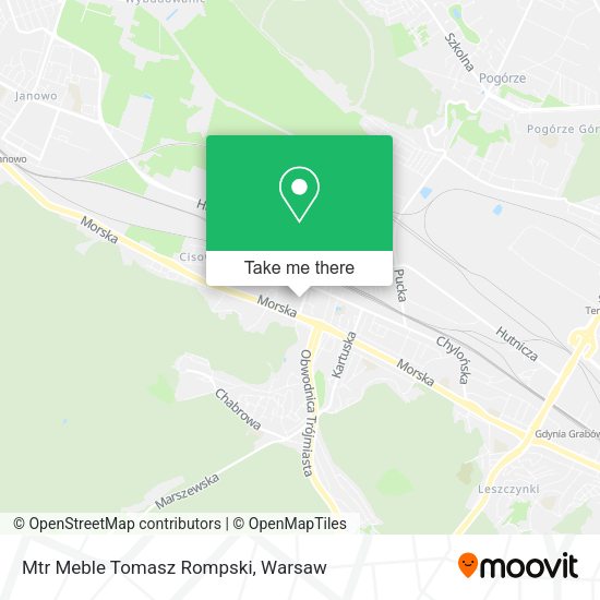 Mtr Meble Tomasz Rompski map