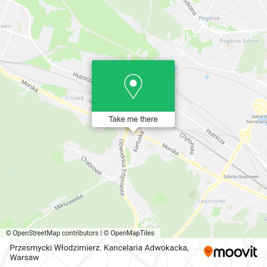 Przesmycki Włodzimierz. Kancelaria Adwokacka map