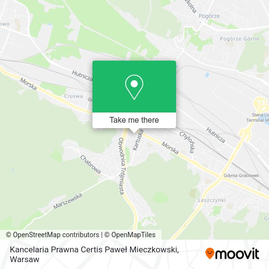 Kancelaria Prawna Certis Paweł Mieczkowski map