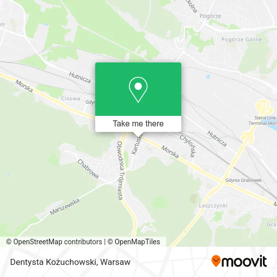 Карта Dentysta Kożuchowski