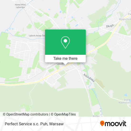 Perfect Service s.c. Puh map