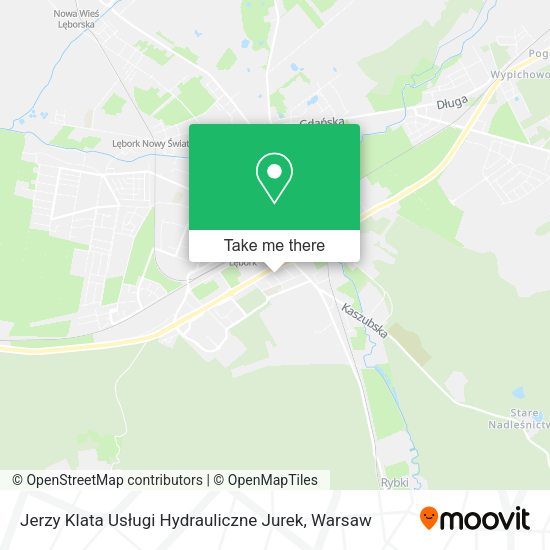 Jerzy Klata Usługi Hydrauliczne Jurek map