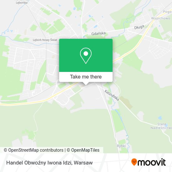 Handel Obwoźny Iwona Idzi map