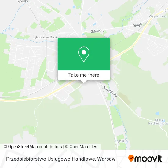 Карта Przedsiebiorstwo Uslugowo Handlowe