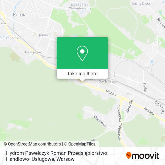 Hydrom Pawelczyk Roman Przedsiębiorstwo Handlowo- Usługowe map