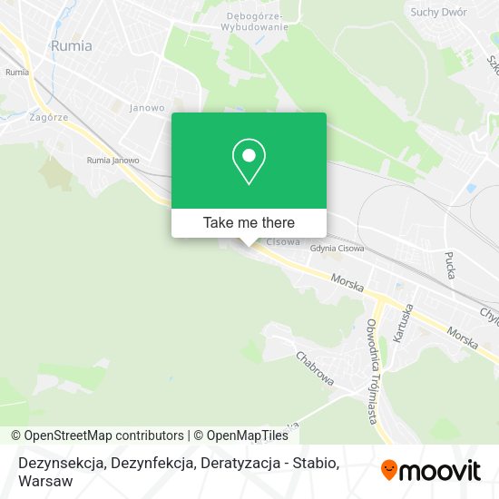 Dezynsekcja, Dezynfekcja, Deratyzacja - Stabio map