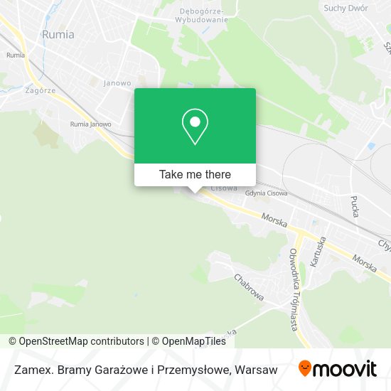 Zamex. Bramy Garażowe i Przemysłowe map