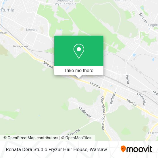 Renata Dera Studio Fryzur Hair House map