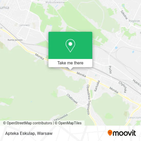 Карта Apteka Eskulap