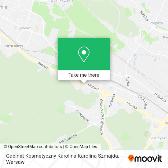 Gabinet Kosmetyczny Karolina Karolina Szmajda map