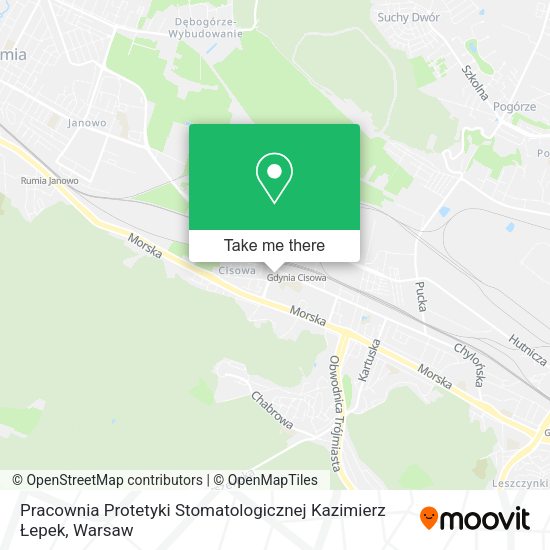 Pracownia Protetyki Stomatologicznej Kazimierz Łepek map