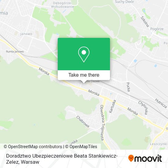 Doradztwo Ubezpieczeniowe Beata Stankiewicz-Zelez map