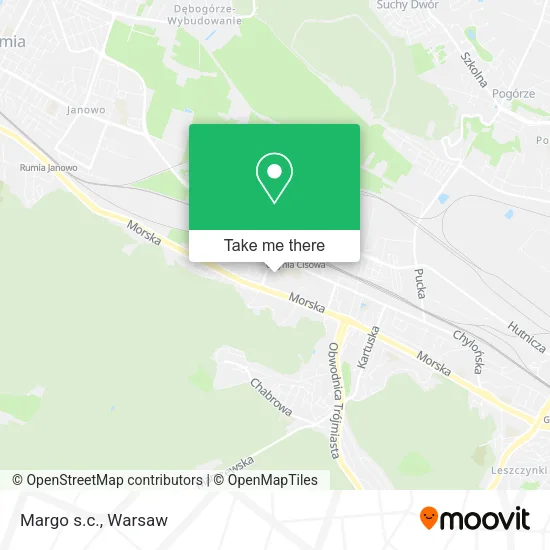 Карта Margo s.c.