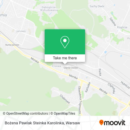 Bożena Pawlak Steinka Karolinka map