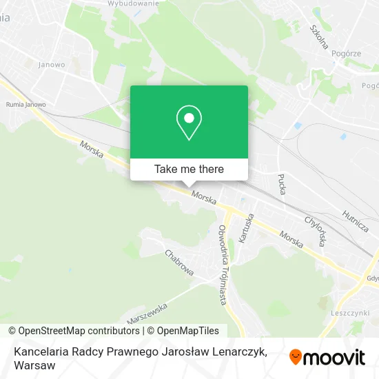 Карта Kancelaria Radcy Prawnego Jarosław Lenarczyk