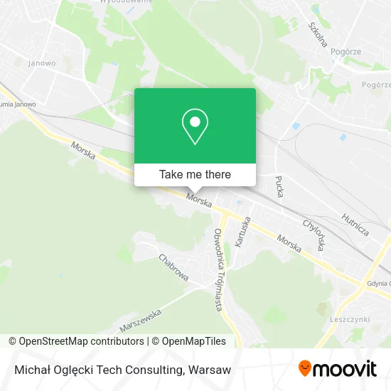Карта Michał Oglęcki Tech Consulting