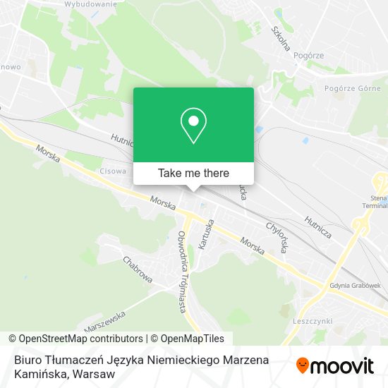 Biuro Tłumaczeń Języka Niemieckiego Marzena Kamińska map