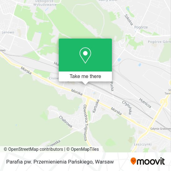 Parafia pw. Przemienienia Pańskiego map