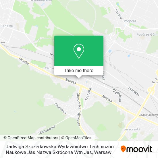 Jadwiga Szczerkowska Wydawnictwo Techniczno Naukowe Jas Nazwa Skrócona Wtn Jas map