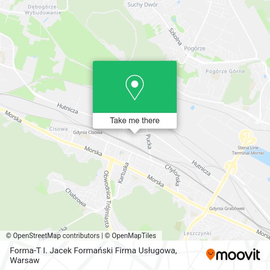 Forma-T I. Jacek Formański Firma Usługowa map