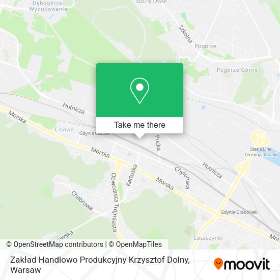 Zakład Handlowo Produkcyjny Krzysztof Dolny map