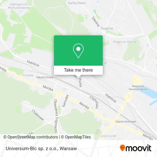 Карта Universum-Blc sp. z o.o.