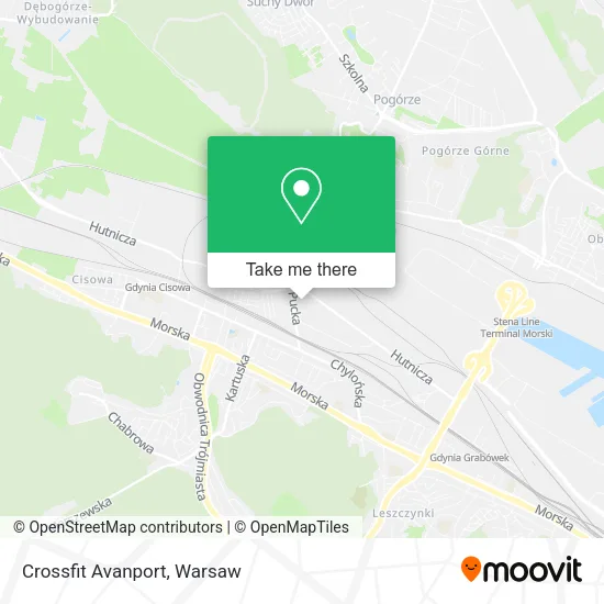 Карта Crossfit Avanport