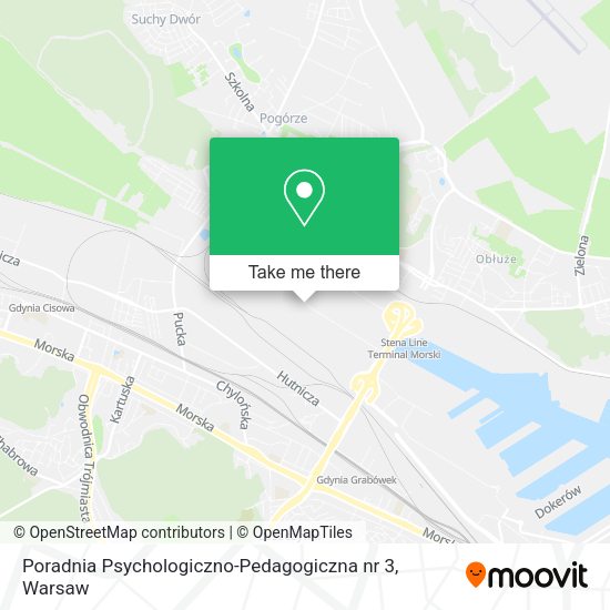 Poradnia Psychologiczno-Pedagogiczna nr 3 map