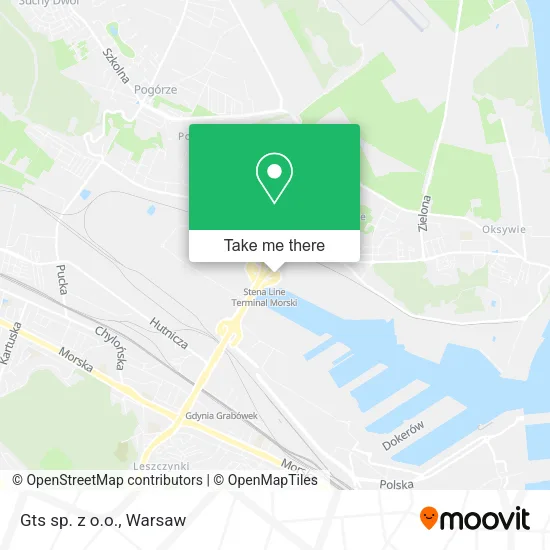 Карта Gts sp. z o.o.