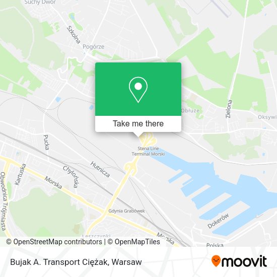 Bujak A. Transport Ciężak map