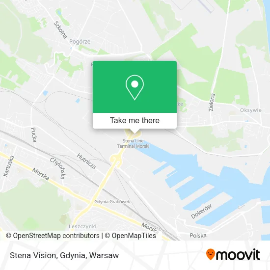 Карта Stena Vision, Gdynia