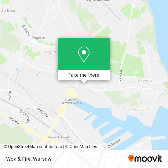 Карта Wok & Fire