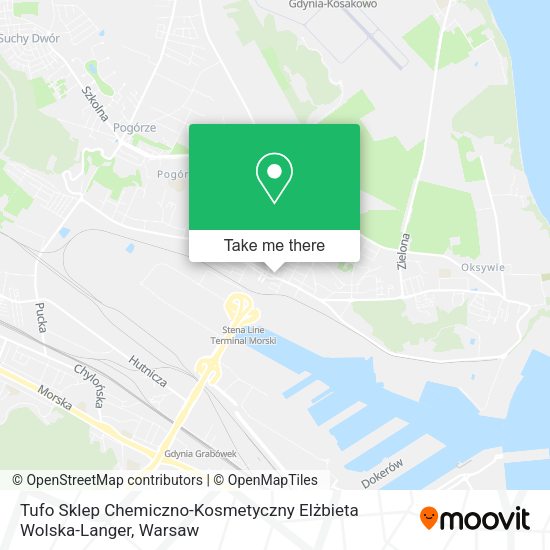 Tufo Sklep Chemiczno-Kosmetyczny Elżbieta Wolska-Langer map